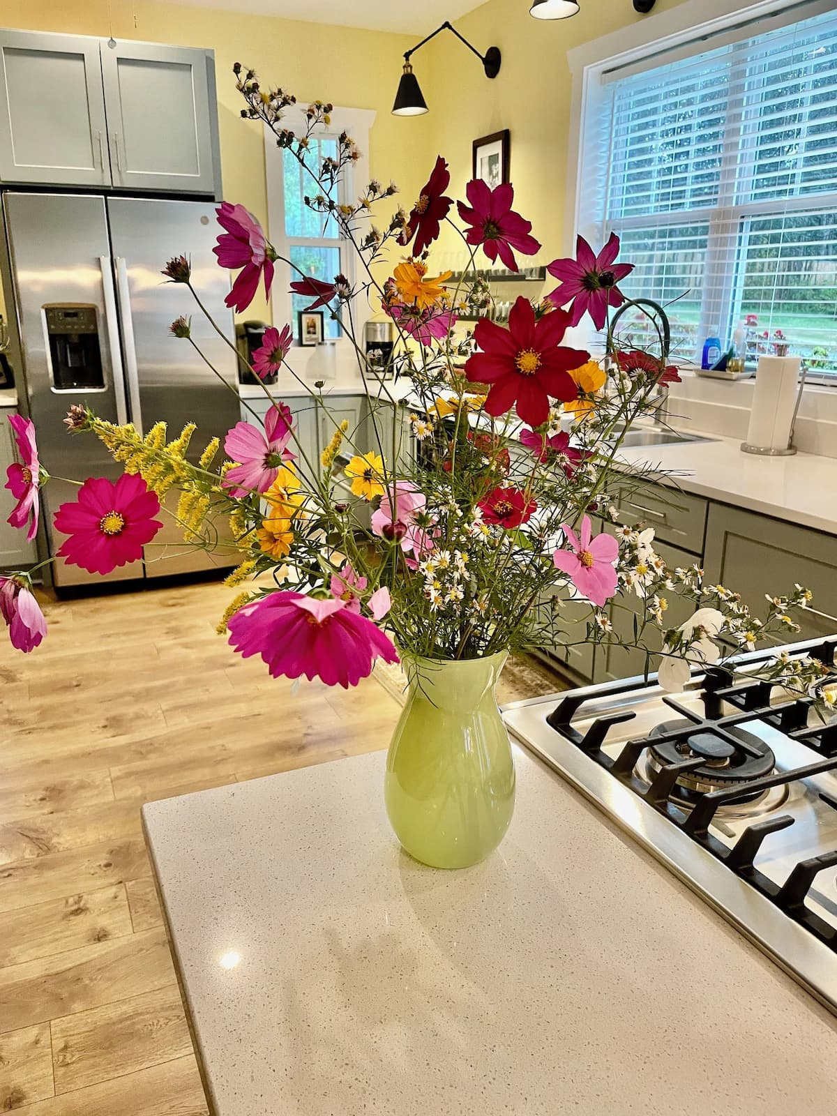 Flowers from our wild flower garden